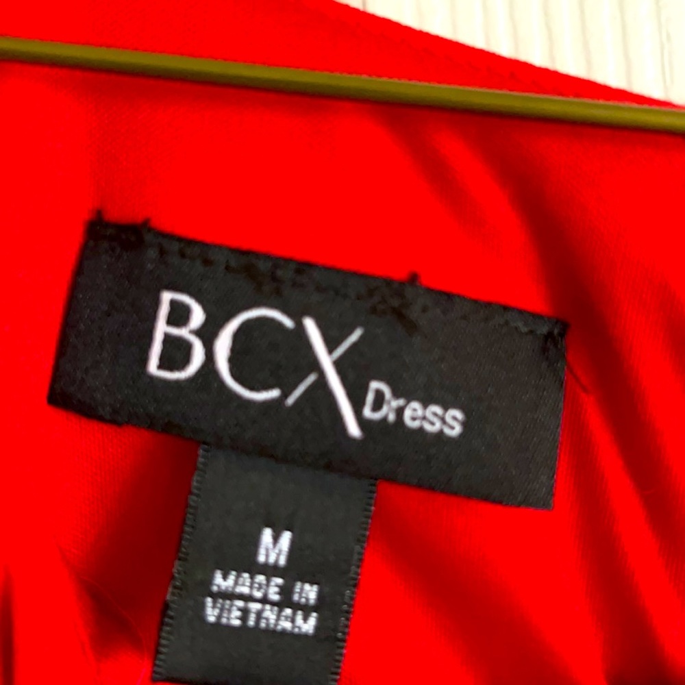 BCX evening red dress